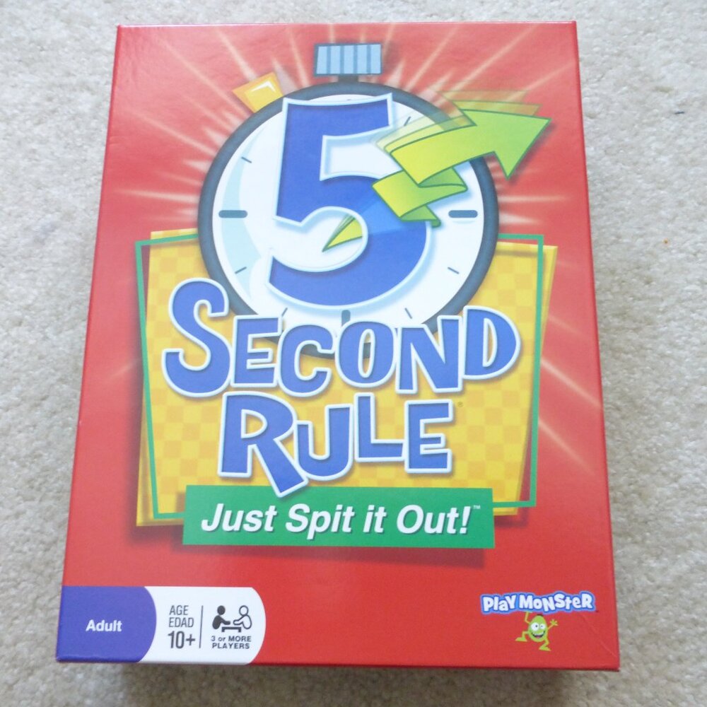 PLAY MONSTER 5 Second Rule Game - Ages 10+